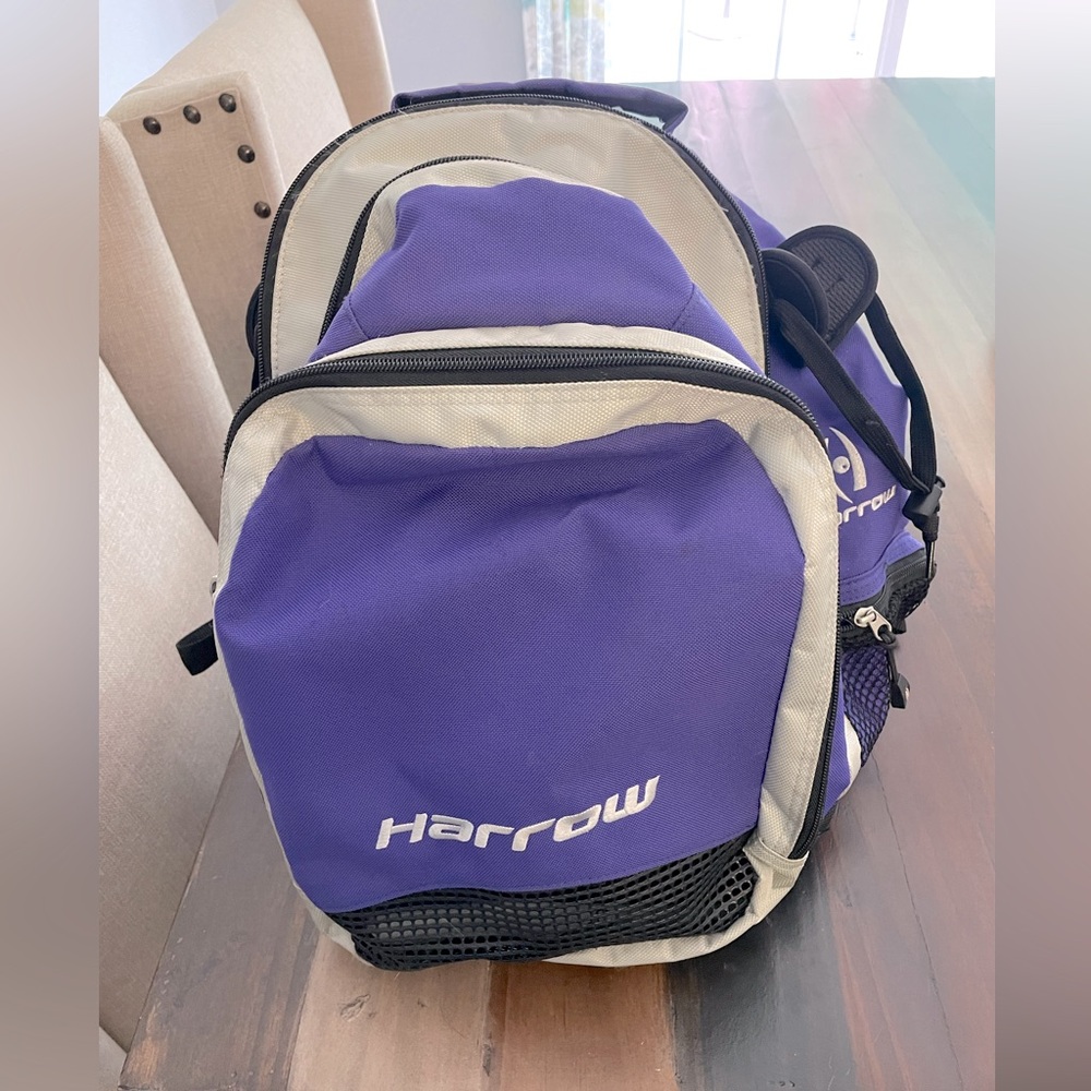 Harrow Purple/Black Field Hockey Bag in mint condition!